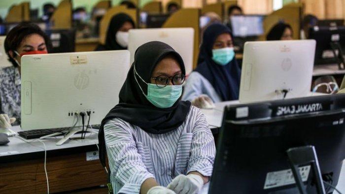 FOTO ILUSTRASI calon mahasiswa ikut SNBT.