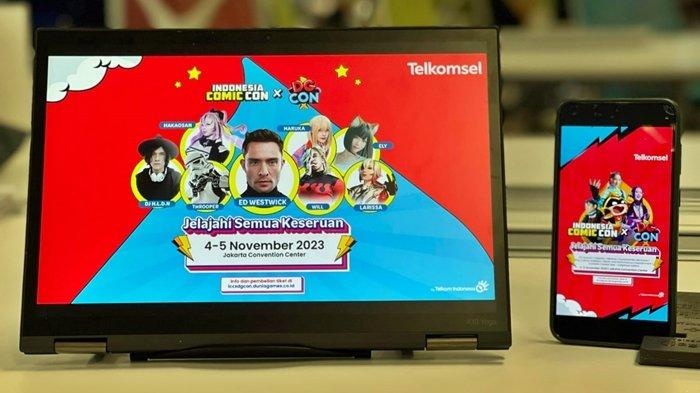 Dunia Games Telkomsel bersama Panorama Media membuka gerbang untuk menjelajahi semua keseruan Pop Culture mulai dari Ed Westwick, Haruka hingga Larissa di Indonesia Comic Con x DG Con 2023.