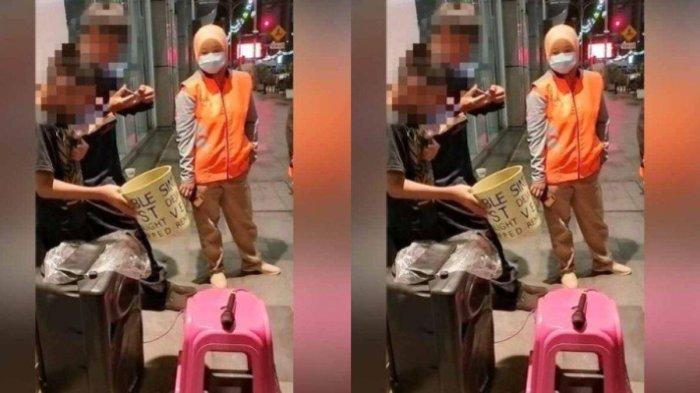 kakak beradik memilih jadi pengamen, penghasilan dalam sebulan mencapai Rp 33 juta.