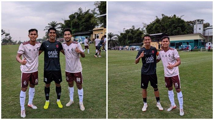 Tim Sriwijaya FC ditahan imbang Persijap Jepara dengan skor 1-1 pada laga ujicobanya di Pakem Binangun, Sleman, Kamis (22/8/2024).