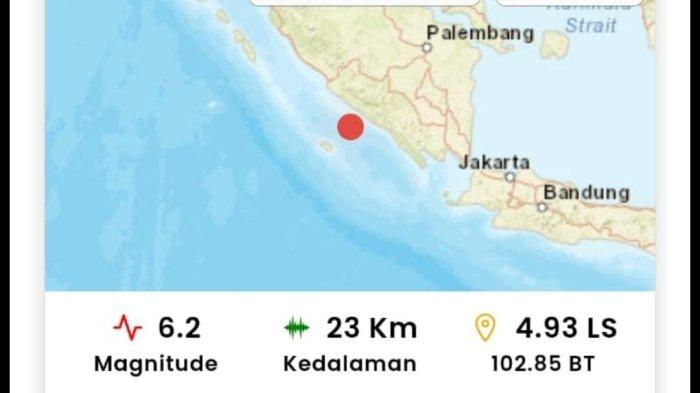 Gempa Bumi Bengkulu 5.0 Berdampak Warga