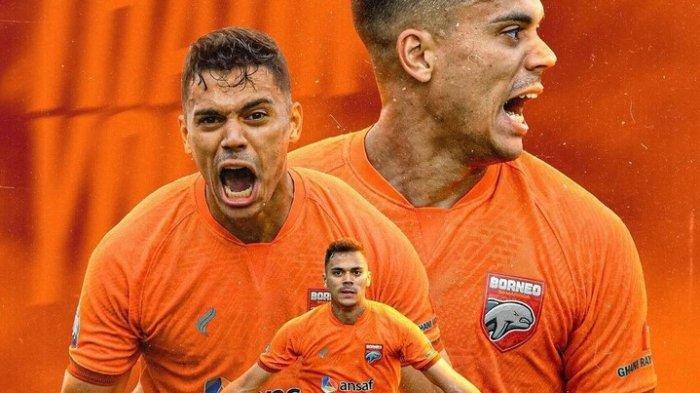Pemain asing Borneo FC, mantan top skor Liga 1 2022-2023, Matheus Pato hengkang ke Liga Super China untuk bergabung dengan klub Shandong Taishan FC, Rabu (19/7/2023) petang.