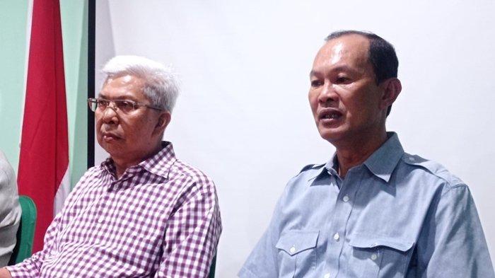 Mantan Wagub Sumsel Ir H Mawardi Yahya yang mendeklarasikan bakal maju sebagi Bacagub Sumsel berpasangan dengan mantan Walikota Palembang H Harnojoyo SSos.