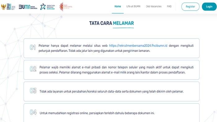 Cara Upload Foto dan Dokumen di Rekrutmen Bersama BUMN 2024