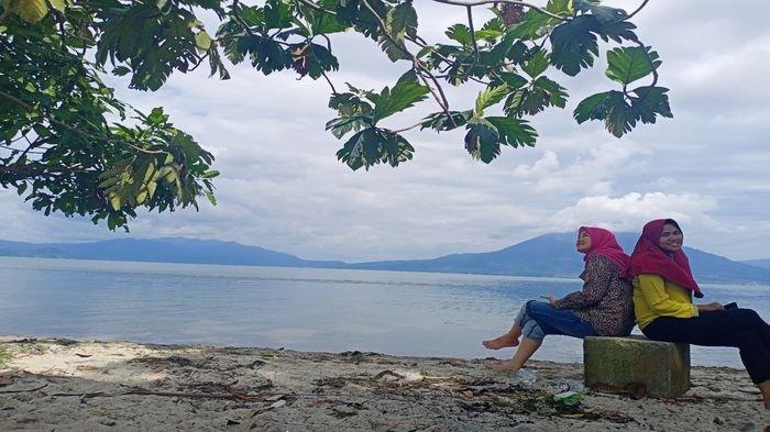 Pesona Pantai Bidadari Wisata Baru di Danau Ranau OKU Selatan, Bisa ...