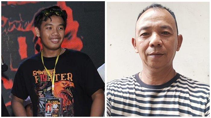 Pentolan Ultras Palembang Gunawan Ginting SH dan Ketum Sriwijaya Mania Eddy Ismail