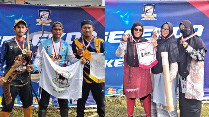 PEMENANG LOMBA - Para pemenang dari seleksi Kejurnas 3 DPD PERDANA Sumsel di Lapangan Perdana Sumsel, Sriwalk, pada Minggu, 20 April 2025, untuk kategori ikhwan dan akhwat dewasa jarak 50 meter.