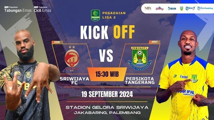 Panitia laga home Sriwijaya FC kembali menginformasikan penjualan tiket online telah dibuka untuk pertandingan menghadapi Persikota Tangerang yang akan berlangsung di Stadion Gelora Sriwijaya Jakabaring Palembang, Kamis (19/9/2024) pukul 15.30 WIB.
