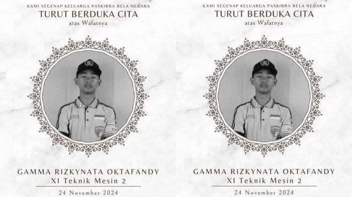 Seorang siswa SMKN 4 Semarang, Gamma Rizkynata Oktafandy (16) diduga tewas ditembak polisi mengenai pinggul sebelah kanan korban