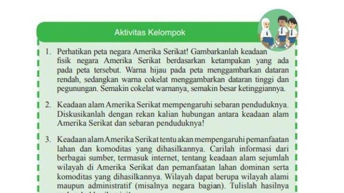 Soal IPS kelas 9 SMP halaman 36 semester 1 Kurikulum 2013, Aktivitas Kelompok.