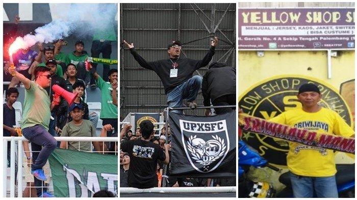 SUPORTER KECEWA - 3 Pentolan kelompok suporter militan Sriwijaya FC tersentak dikejutkan pernyatakan Plt Gubernur Sumsel H Cik Ujang SH yang menyatakan mendirikan klub Liga 2 yang dinamai Sumsel United. Mereka kecewa bukannya mensupport SFC tetapi malah mendatangkan pesaing tim yang sudah melegenda dan menjadi ikon Sumsel selama ini.