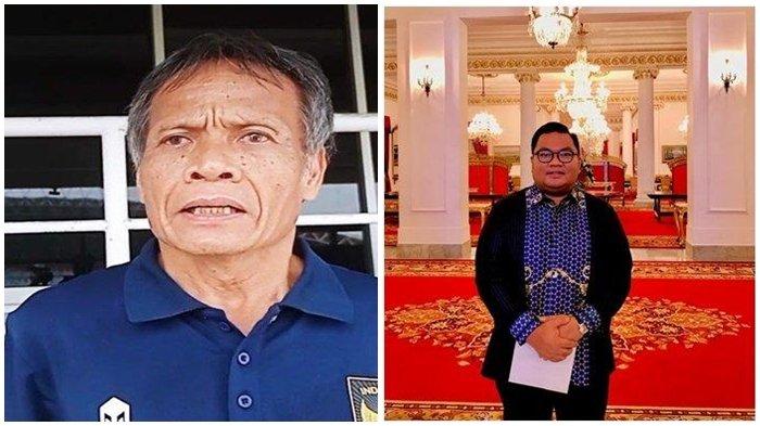 General Coordinator Panpel laga home Sriwijaya FC, Sutarwo; dan Direktur Pemasaran & Operasional PT JSC Geri Radityo Suparudin