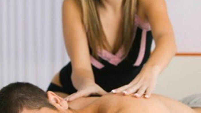 Ilustrasi tukang pijat