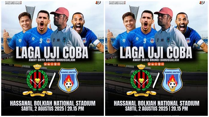 UJICOBA SUMSEL UNITED - Head coach Nil Maizar bakal memboyong pasukannya pada laga ujicoba perdana Sumsel United FC yang akan dijamu DPMM FC di Hassanal Bolkiah National Stadium, Brunei Darussalam, Sabtu (2/8/2025) pukul 20.15.