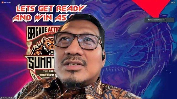 Vice President Area Network Operations Sumatera – Wahyudi C Purnama bersama Vice President - Consumer Business Area Sumatera – Mulya Budiman menyampaikan update terkait kesiapan Telkomsel dalam menyambut momen NARU 2023 di wilayah Sumatera