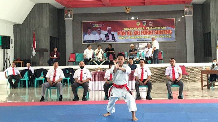 Pemprov Sulteng Berharap Forki Kota Palu Bentuk Mental Juara Karateka Sejak Dini