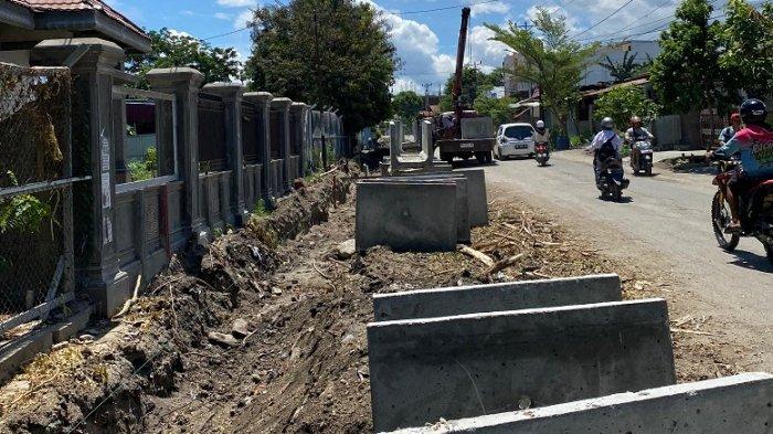 Dinas PU kota Palu Targetkan Perbaikan Jl Garuda Rampung Bulan Oktober