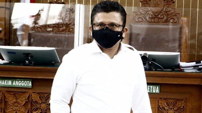 Terdakwa pembunuhan Brigadir J Ferdy Sambo mengikuti sidang vonis di Pengadilan Negeri Jakarta Selatan pada Senin (13/2/2023).