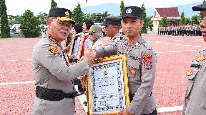 Itwasda Polda Sulteng Meraih Penghargaan Terbaik II Nasional E-Audit dan E-Dumas Presisi 2025