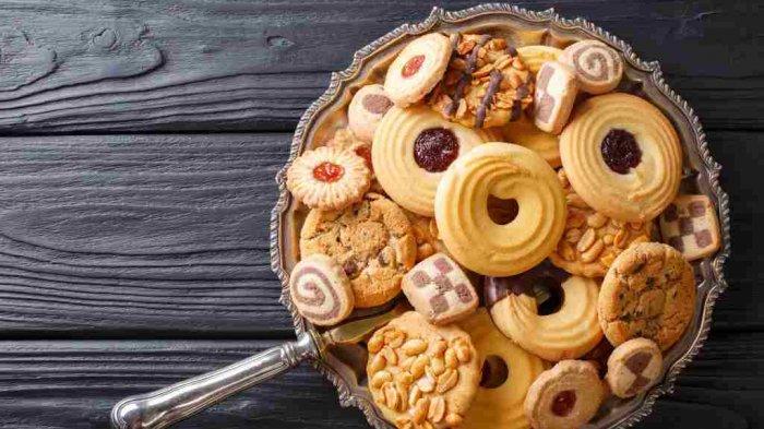 Ilustrasi kue kering yang selalu ada saat Lebaran.