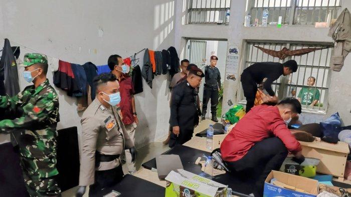 Ditjenpas Sulteng Razia Lapas di Wilayah Kota Palu, Temukan Puluhan Barang  Terlarang - Tribunpalu.com