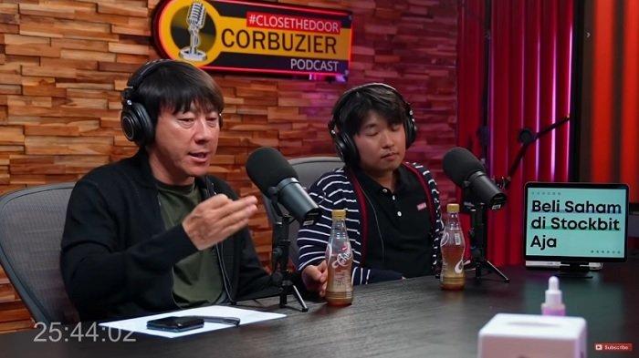 Shin Tae-yong di Podcast Deddy Corbuzier