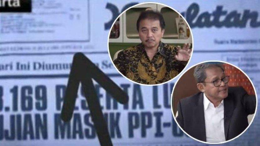 Rocky Gerung Nilai Pihak Jokowi Mulai Panik Buntut Tolak Tunjukkan Ijazah  Asli - Halaman 3 - Tribunpalu.com