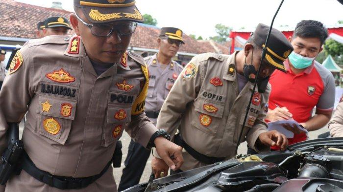 Lakukan Pemeriksaan Kendaraan Dinas Anggota, Kapolres Tegal: Tidak ...