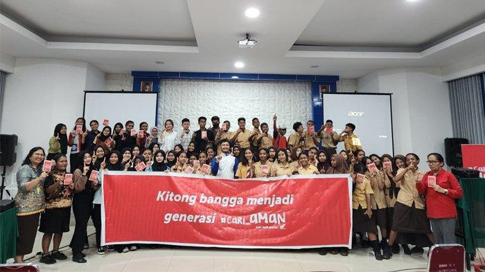 Astra Motor Papua selaku main dealer sepeda motor Honda untuk wilayah Papua dan Papua Barat terus menggencarkan edukasi keselamatan berkendara. Kali ini siswa-siswi SMK Negeri 1 Jayapura menjadi peserta sosialisasi safety riding 'Kitong Bangga Menjadi Generasi #Cari_Aman', Kamis (12/9/2023).