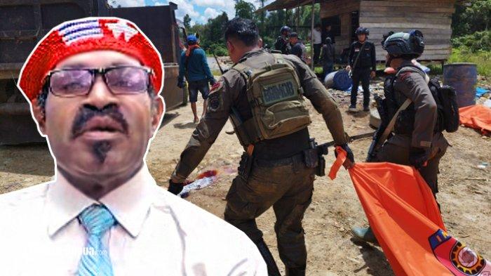 Para penambang yang tewas ditembak KKB di Yahukimo saat dievakuasi oleh aparat keamanan, Inzert: Juru bicara TPNPB-OPM, Sebby Sambom.