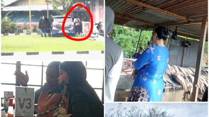Kolase Tribun-Papua.com. Tampak Regina bersama suami Rudi di sebuah Cafe, hingga aktifitas di sejumlah tempat diluar Lapas kelas II B Merauke.