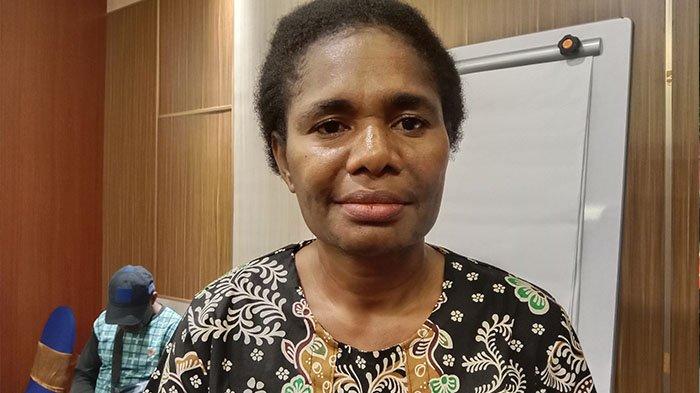 Ketua Organisasi Perempuan Adat (Orpa) Namblong, Rosita Tecuari.