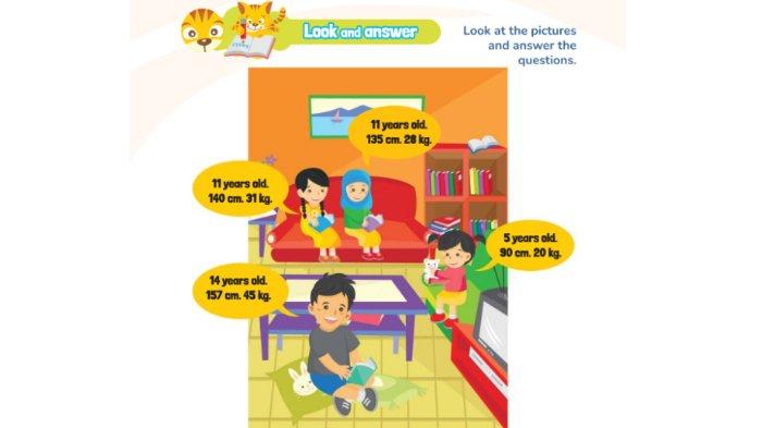 Gambar soal Look and Answer halaman 96