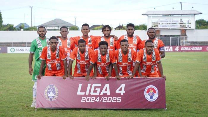 LIGA 4 - Tim Persigubin saat menghadapi Persibata Lembata di Stadion Kompyang Sujana, Denpasar Bali, Selasa, 22 April 2025. (DOk. Media Officer Persigubin FC)