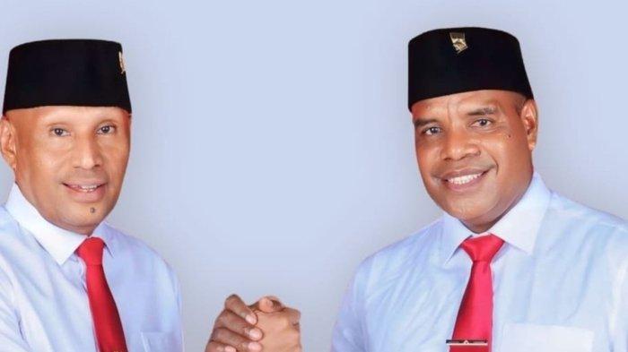 PILKADA PAPUA - Pasangan calon gubernur dan wakil gubernur Papua nomor urut 1 Benhur Tomi Mano - Yeremias Bisai (BTM-YB).(Dok.Tim BTM-YB)