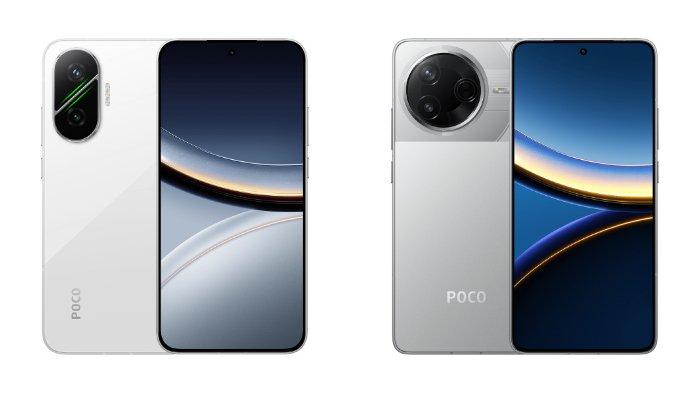 PERBANDINGAN HP - Tampilan HP POCO F7 dan POCO F7 Pro yang diunduh dari website Mi.co.id, Kamis (26/6/2025).