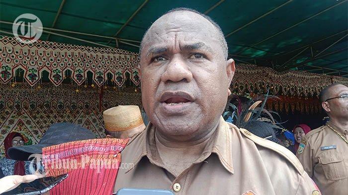 Pelaksana Tugas (Plt) Kepala Dinas Pendidikan Kabupaten Jayapura Ted Mokay