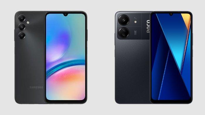 Samsung Galaxy A05s dan Xiaomi POCO C65