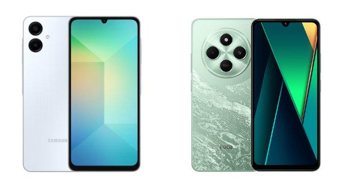Samsung Galaxy A06 dan Xiaomi POCO C75