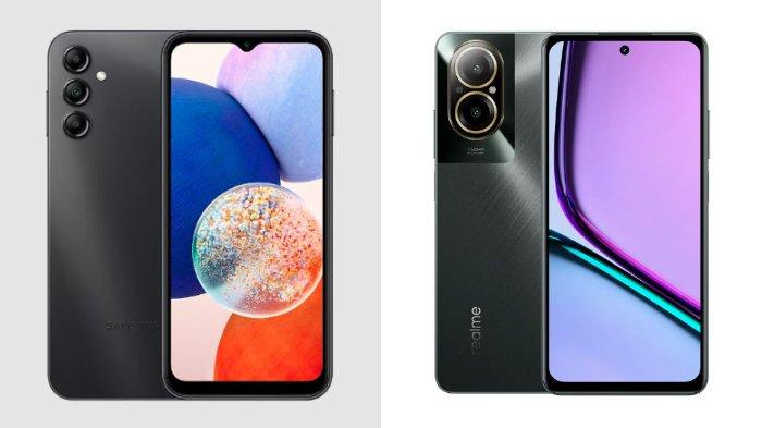 Samsung Galaxy A14 5G dan Realme C67