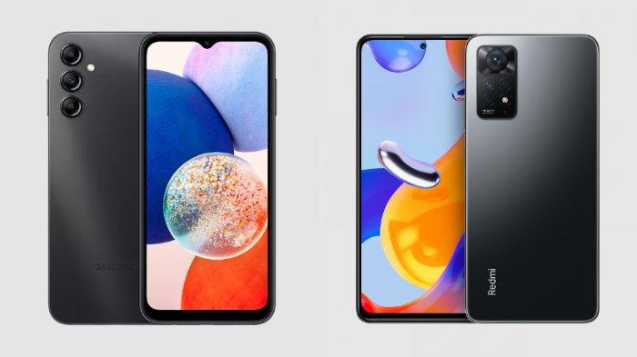Samsung Galaxy A14 5G dan Xiaomi Redmi Note 11 Pro