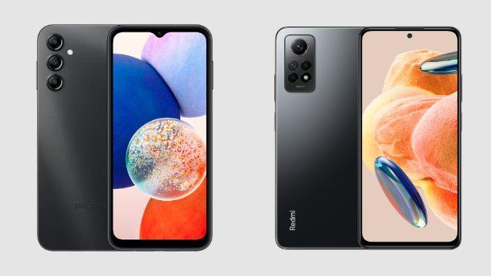 Samsung Galaxy A14 5G dan Xiaomi Redmi Note 12 Pro