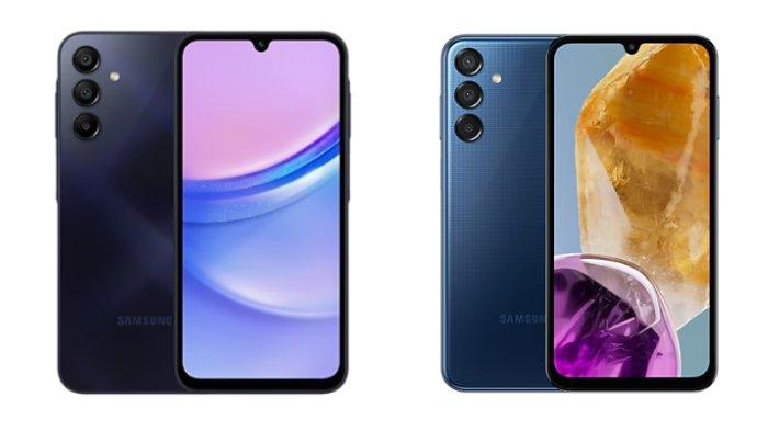 Samsung Galaxy A15 dan Samsung Galaxy M15 5G