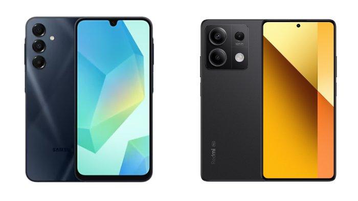Samsung Galaxy A16 5G dan Xiaomi Redmi Note 13 5G