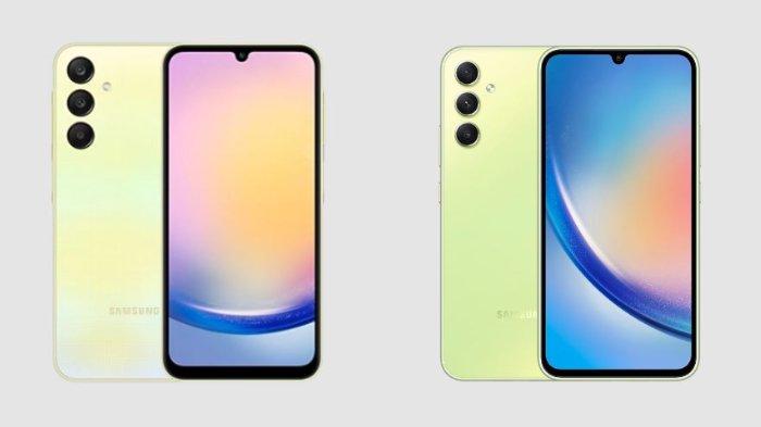 Samsung Galaxy A25 5G dan Galaxy A34 5G