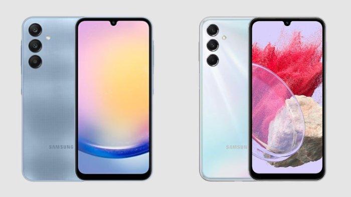 Samsung Galaxy A25 5G dan Samsung Galaxy M34 5G