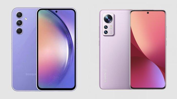 Samsung Galaxy A54 5G dan Xiaomi 12