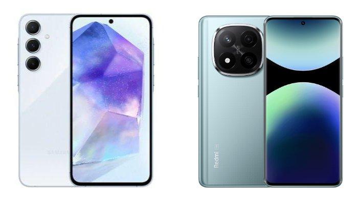 HP SAMSUNG DAN XIAOMI - Samsung Galaxy A55 5G dan Xiaomi Redmi Note 14 Pro Plus 5G