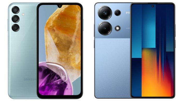 Samsung Galaxy M15 5G dan Xiaomi POCO M6 Pro