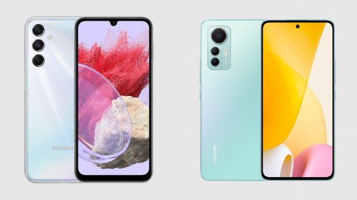 Samsung Galaxy M34 5G dan Xiaomi 12 Lite 5G